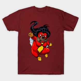 Spider-Wombat distressed T-Shirt